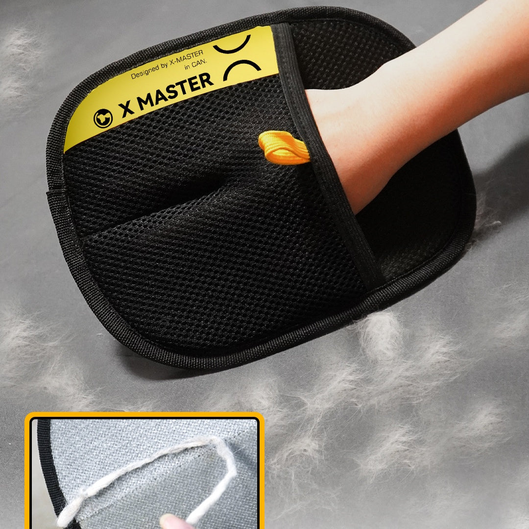Portable Home Pet Hair Removal Gloves.