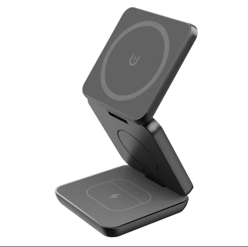 Folding Three-in-one Wireless Charger Magnetic Suction.