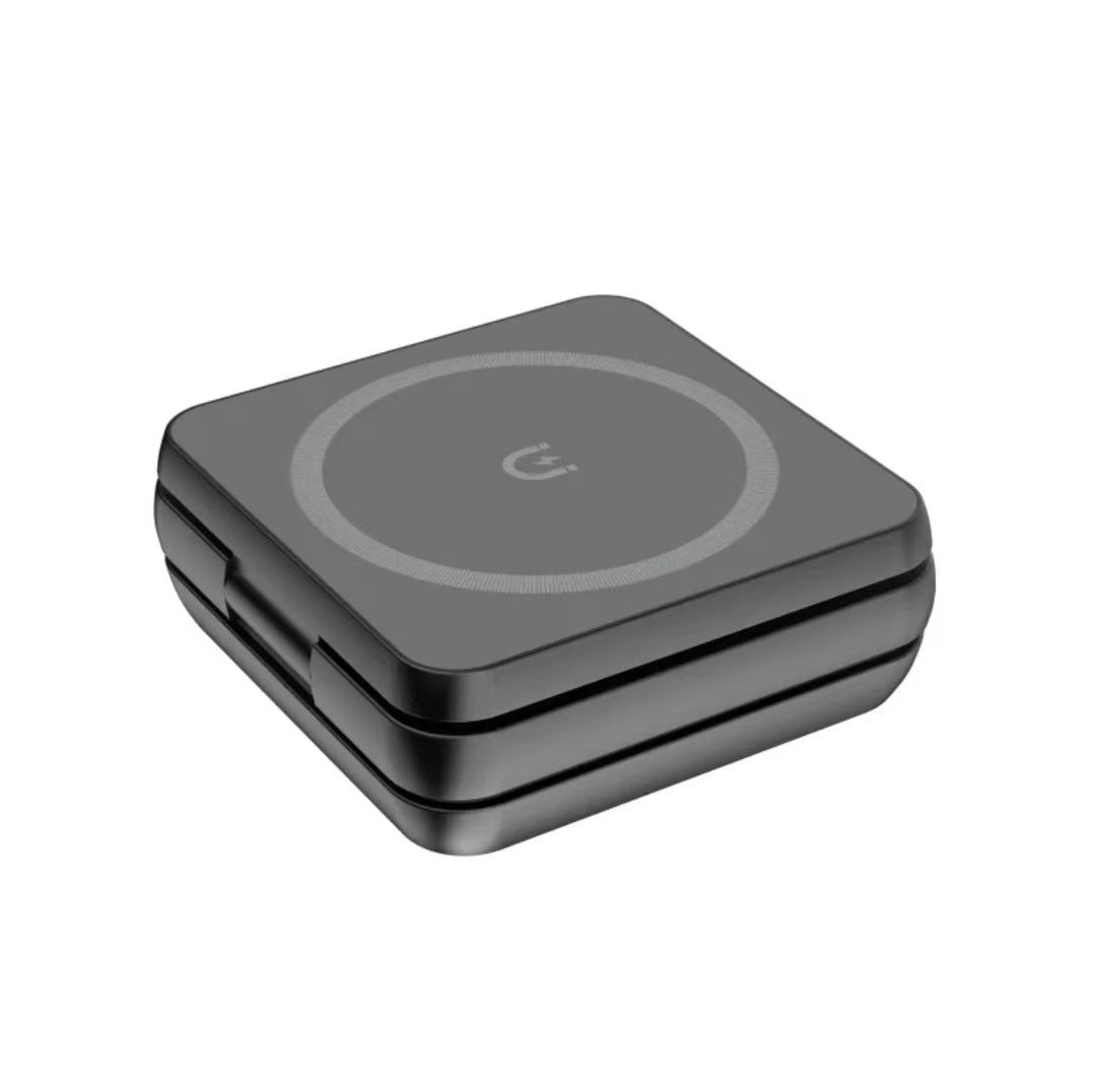 Folding Three-in-one Wireless Charger Magnetic Suction.